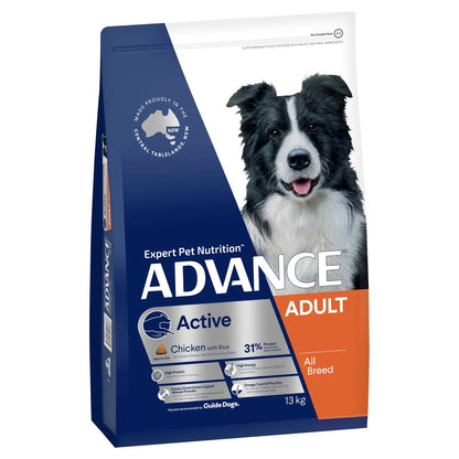 ADVANCE Active Adult All Breeds Chicken with Rice Dry Dog Food