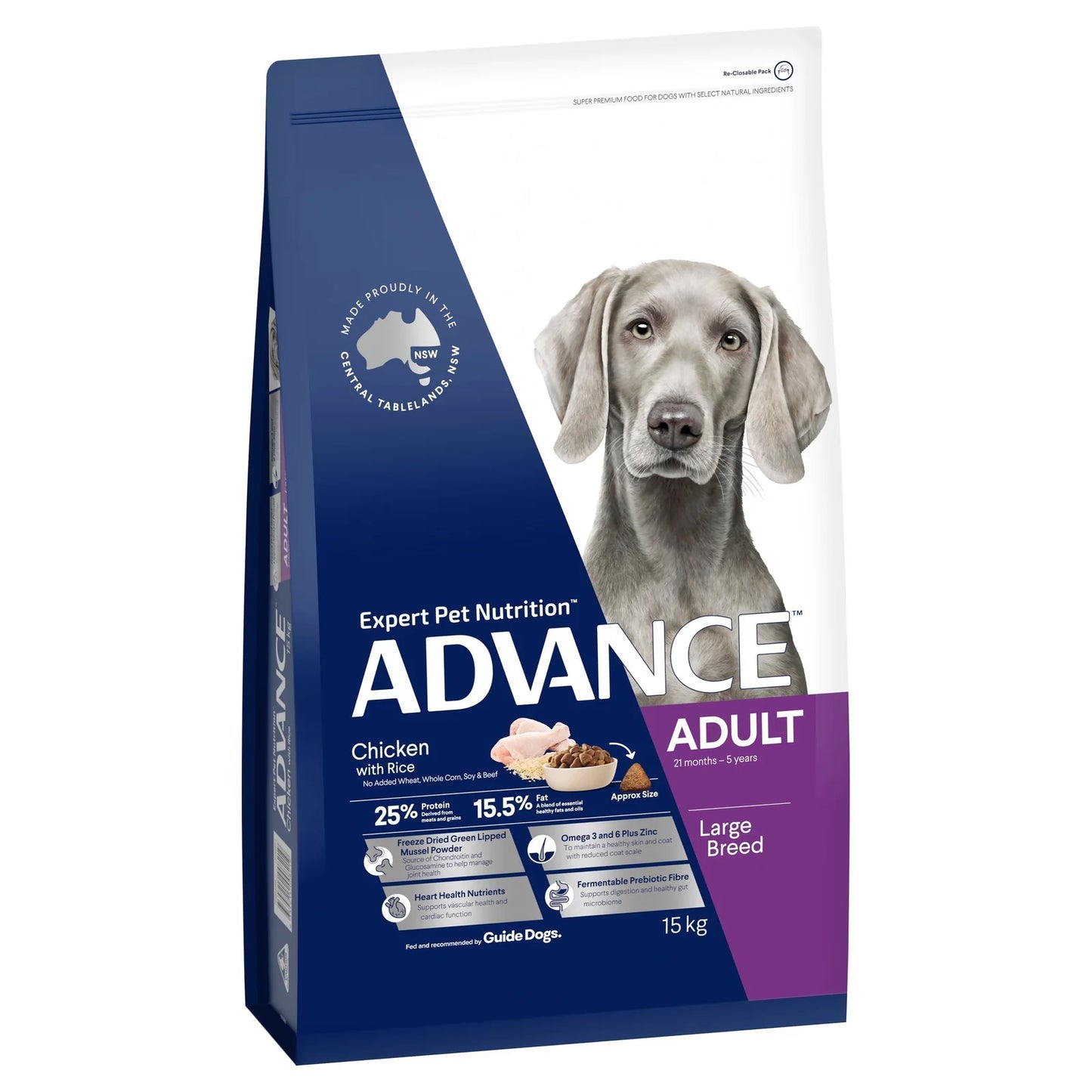 ADVANCE Adult Large Breed Chicken with Rice Dry Dog Food