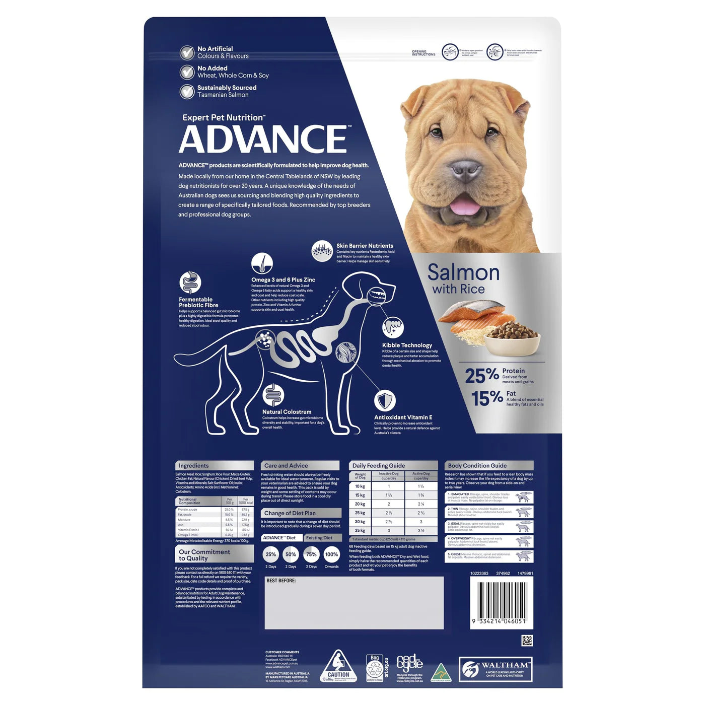 Advance Adult Dog All Breed Sensitive Skin & Digestion