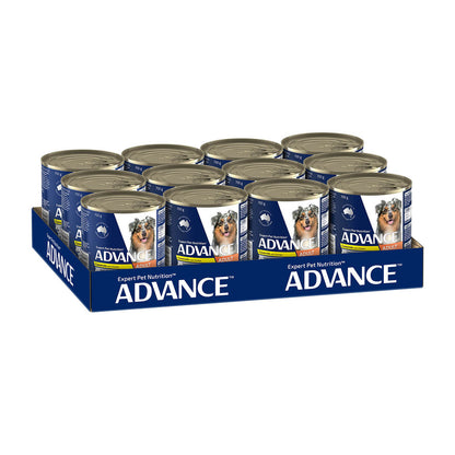 Advance Adult Dog Wet Food Casserole with Chicken - 12 x 700g