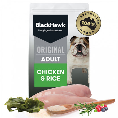 Black Hawk Adult Dog Chicken & Rice Dry Dog Food