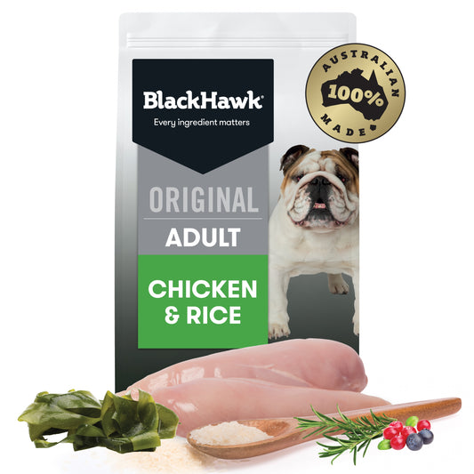 Black Hawk Adult Dog Chicken & Rice Dry Dog Food