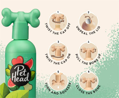 Pet Head Furtastic Deodorizing Knot Detangler Shampoo, Conditioner or Spray