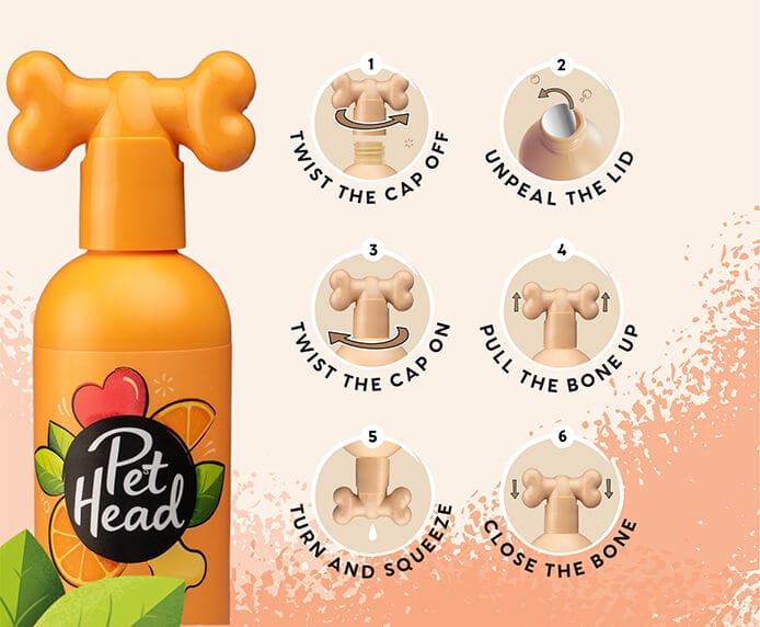 Pet Head Ditch the Dirt Deodorizing Shampoo, Conditioner or Spray