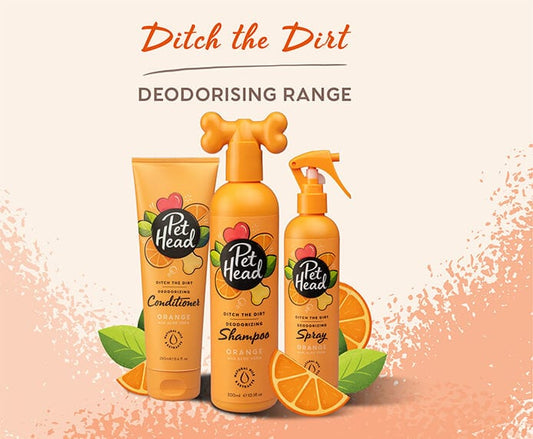 Pet Head Ditch the Dirt Deodorizing Shampoo, Conditioner or Spray