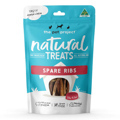 The Pet Project Natural Treats Spare Ribs