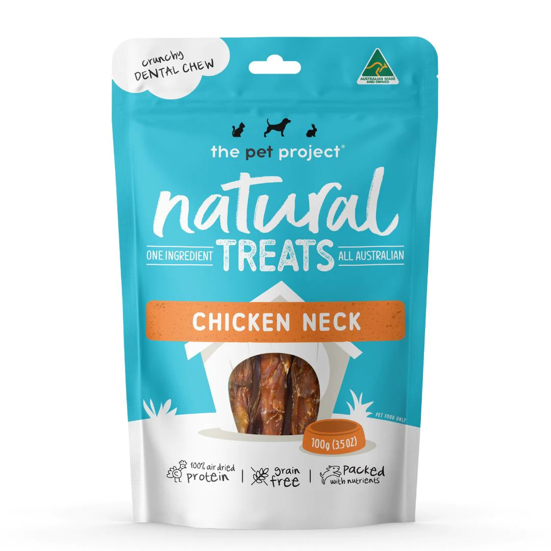 The Pet Project Natural Treats Chicken Neck