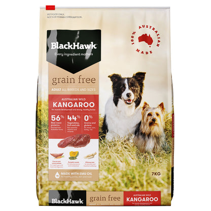 Black Hawk Adult Dog GRAIN FREE Kangaroo Dry Food