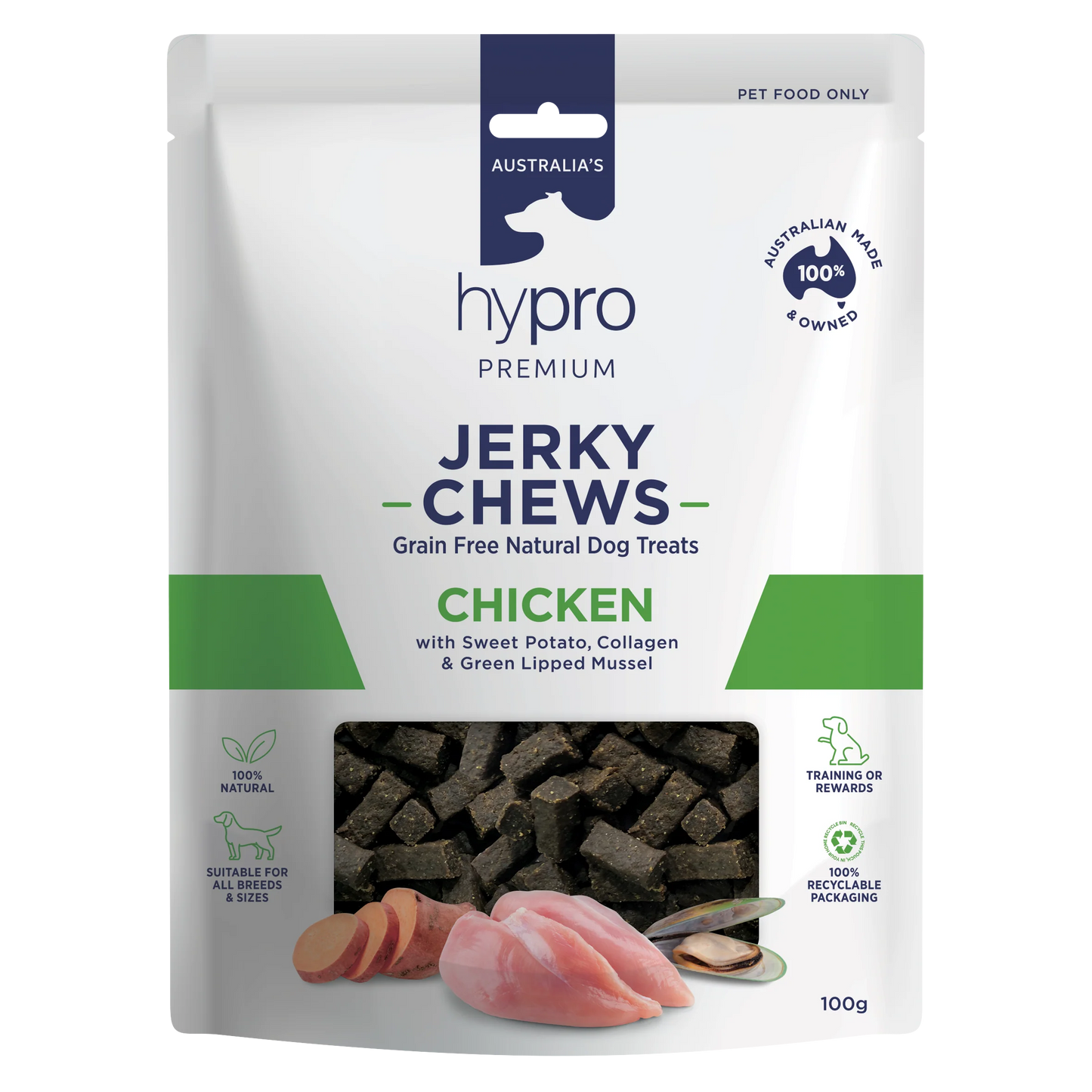 Hypro Premium Jerky Chews - Chicken