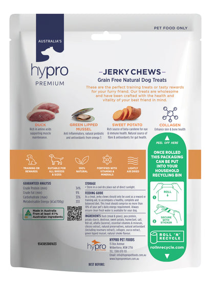 Hypro Premium Jerky Chews - Duck