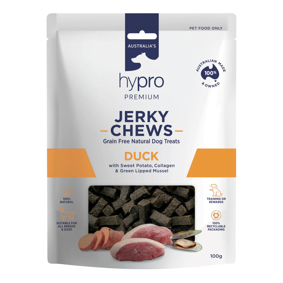 Hypro Premium Jerky Chews - Duck