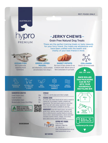 Hypro Premium Jerky Chews - Ocean Fish