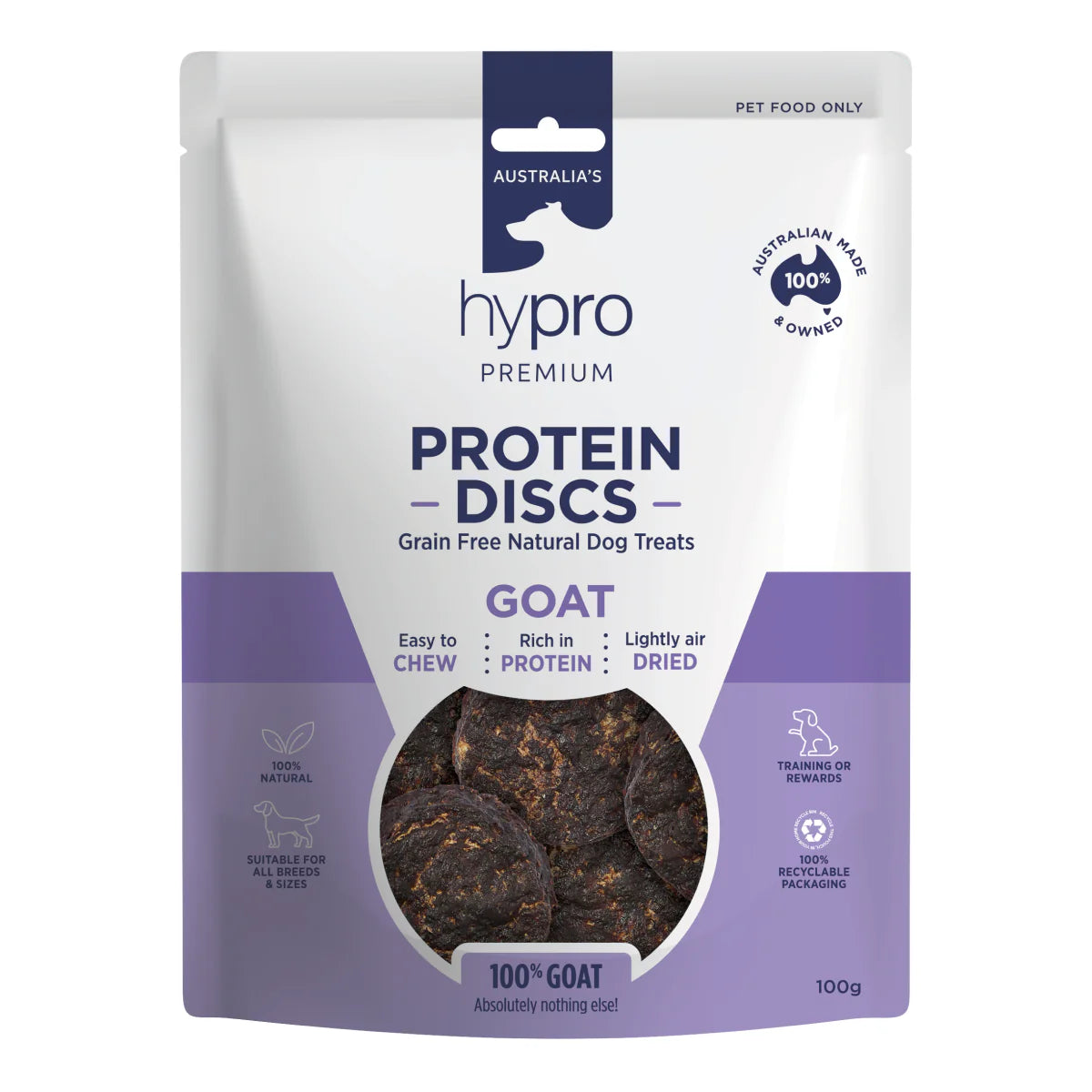 Hypro Premium Protein Discs - Goat