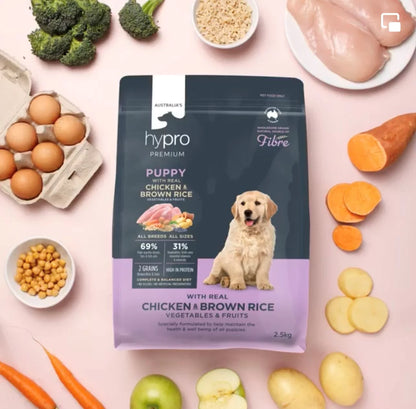 Hypro Premium Puppy Chicken & Brown Rice Dry Dog Food