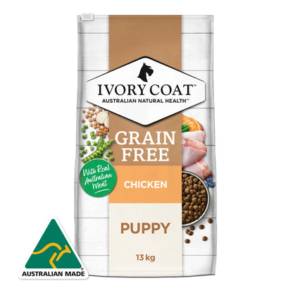 Ivory Coat Puppy GRAIN FREE Chicken Dry Dog Food