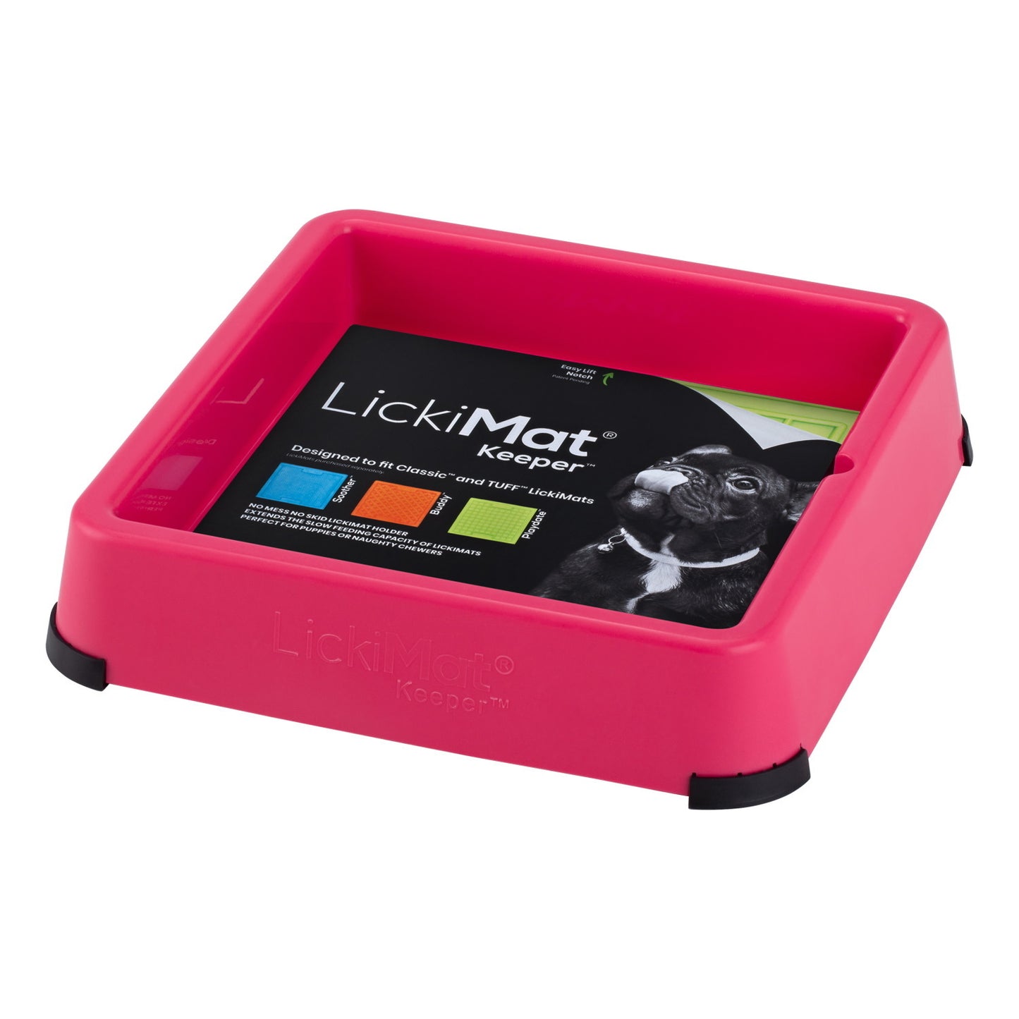 The Keeper Lickmat Pad Holder for Standard Size Lickimats