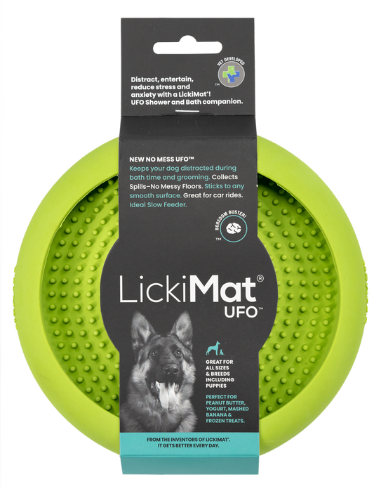 Lickimat UFO Slow Food Anti-Anxiety Licking Dog Bowl