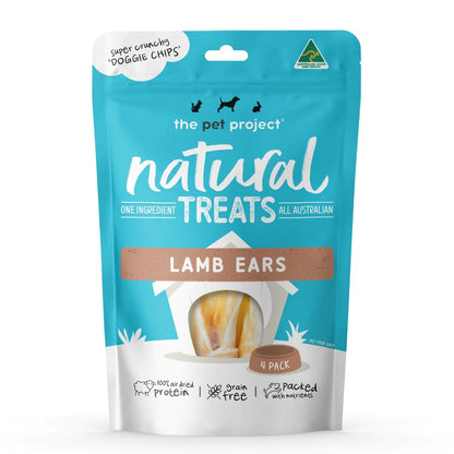 The Pet Project Natural Treats Lamb Ears