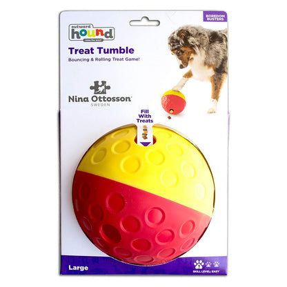 Nina Ottosson Treat Tumble Ball for Cats & Dogs