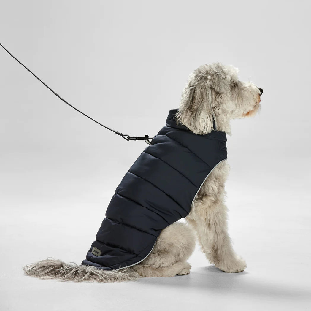 Snooza Wear Dog Puffer Sport Jacket – Black