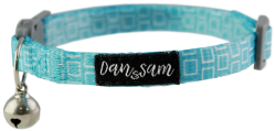 Dan & Sam Adjustable Cat Safety Collar - Grooving