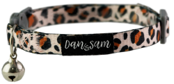 Dan & Sam Adjustable Cat Safety Collar - Wild One