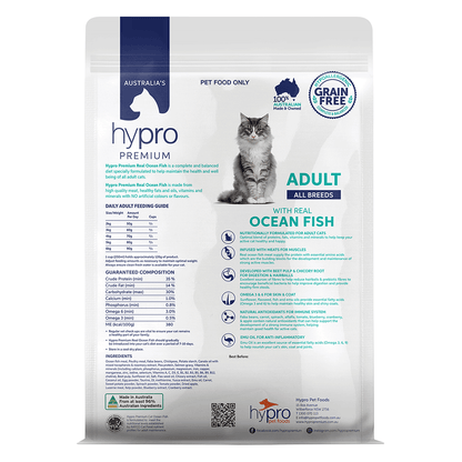 Hypro Premium Adult Cat Grain Free Ocean Fish Food