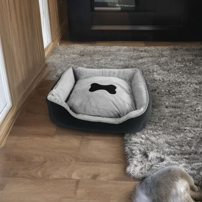 Pet Sofa Cushion Bed - XXXL (Black)