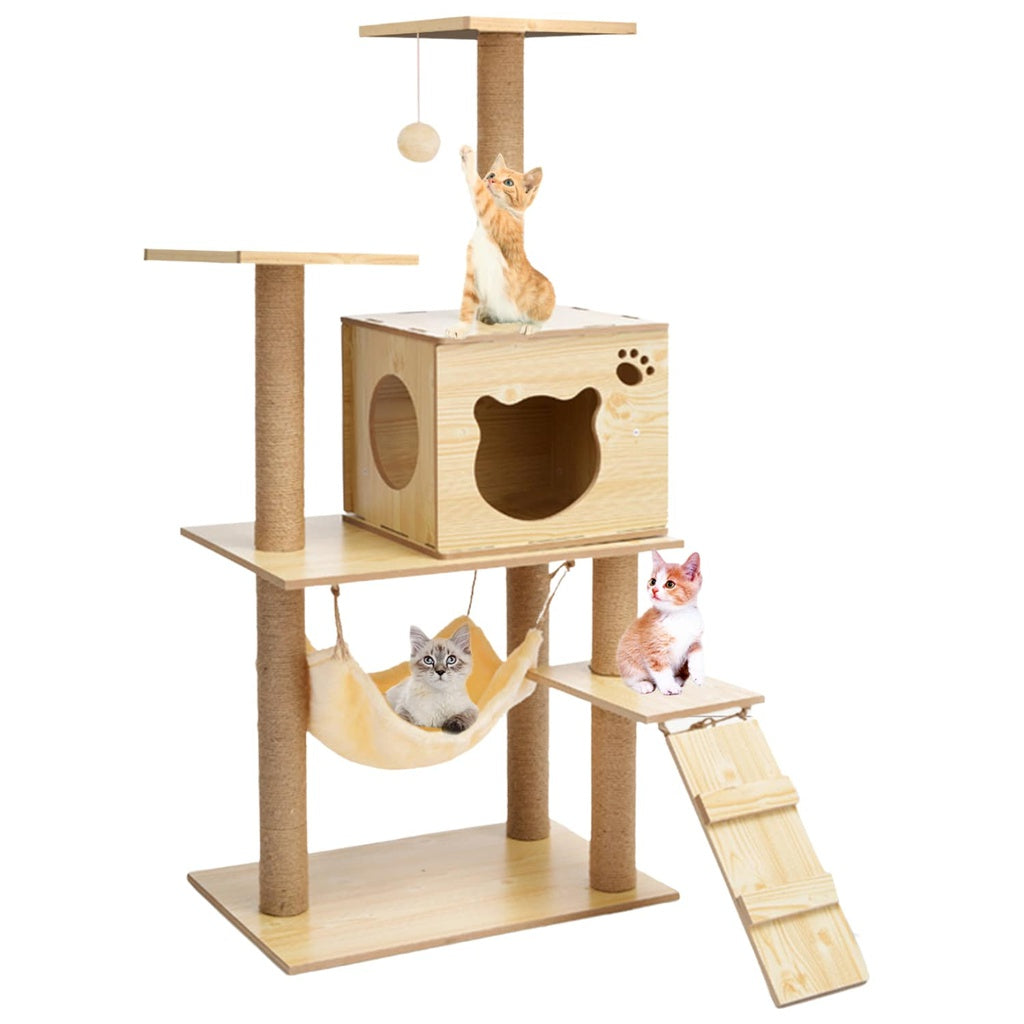 Cat Tree (120cm Wood)