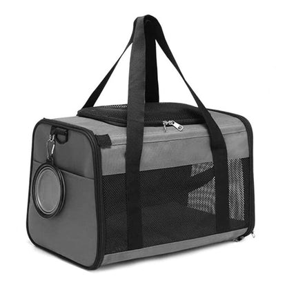 Portable Pet Carrier-L Size (Grey)