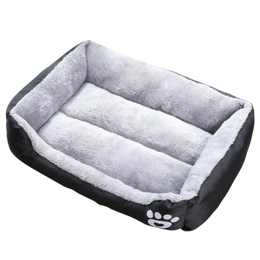 Pet Bed Square XL Size (Black)