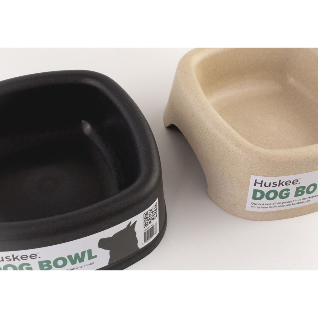 Huskee Dog Bowl Charcoal