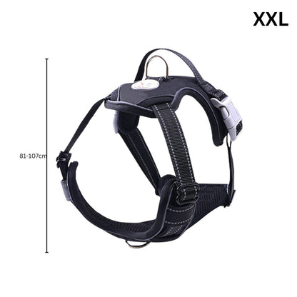 Dog Harness Vest XXL Size (Black)