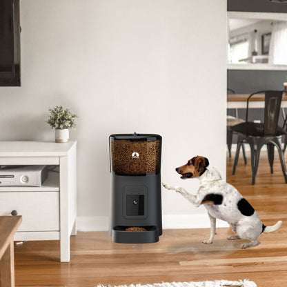 Automatic Smart Pet Feeder 6L - Black