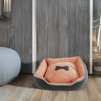 Pet Sofa Cushion Bed - M (Grey)