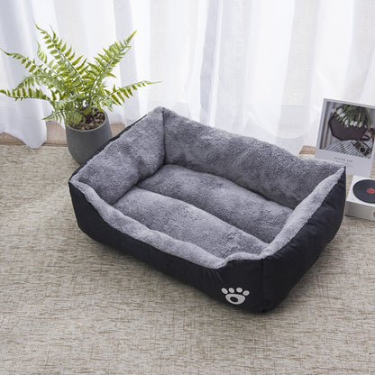 Pet Bed Square XL Size (Black)