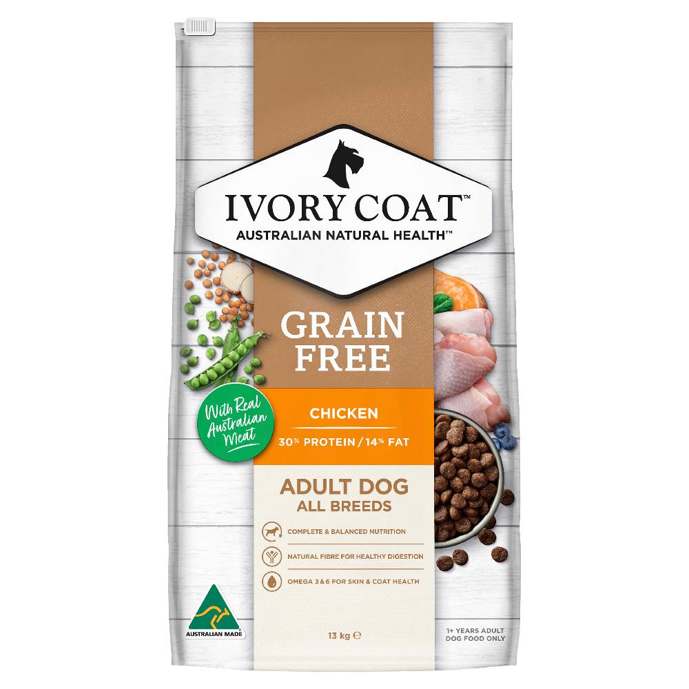 Ivory Coat Adult Grain Free Chicken Dry Dog Food