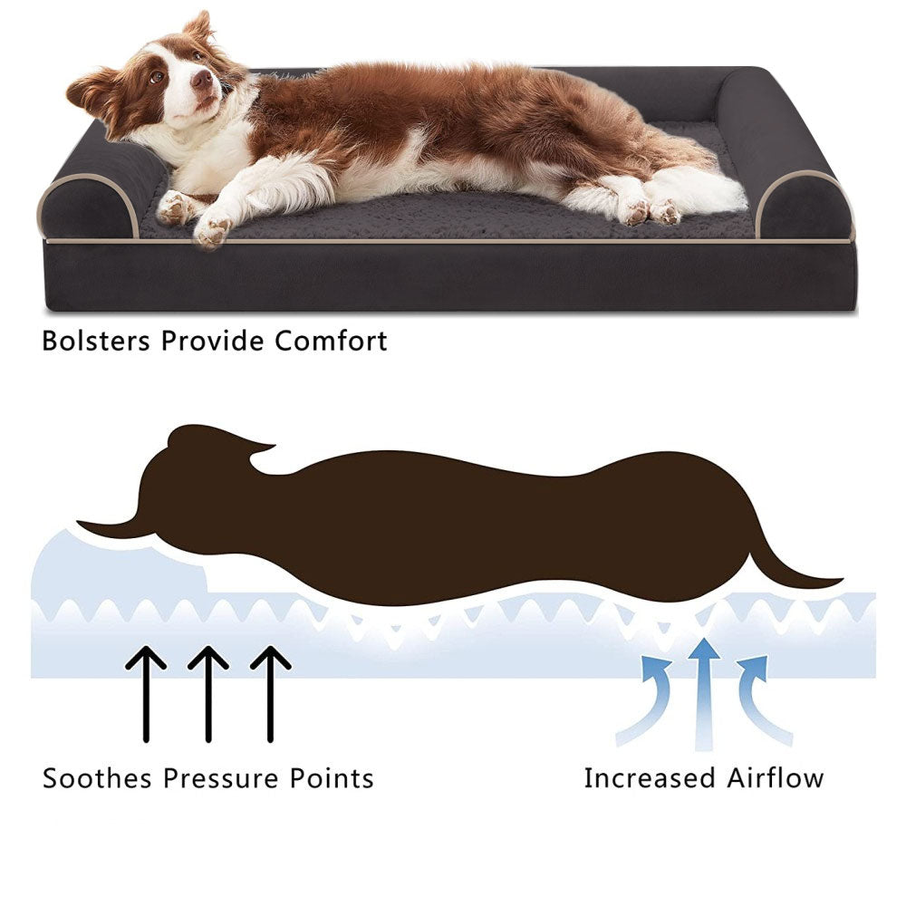 PETSWOL Curved Design Four Seasons Pet Sofa Bed_9