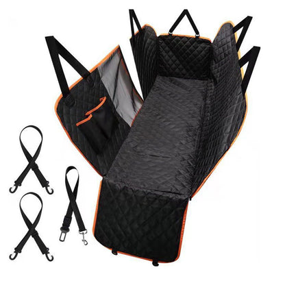 Waterproof Car Seat Protector and Pet Back Seat Hammock_1