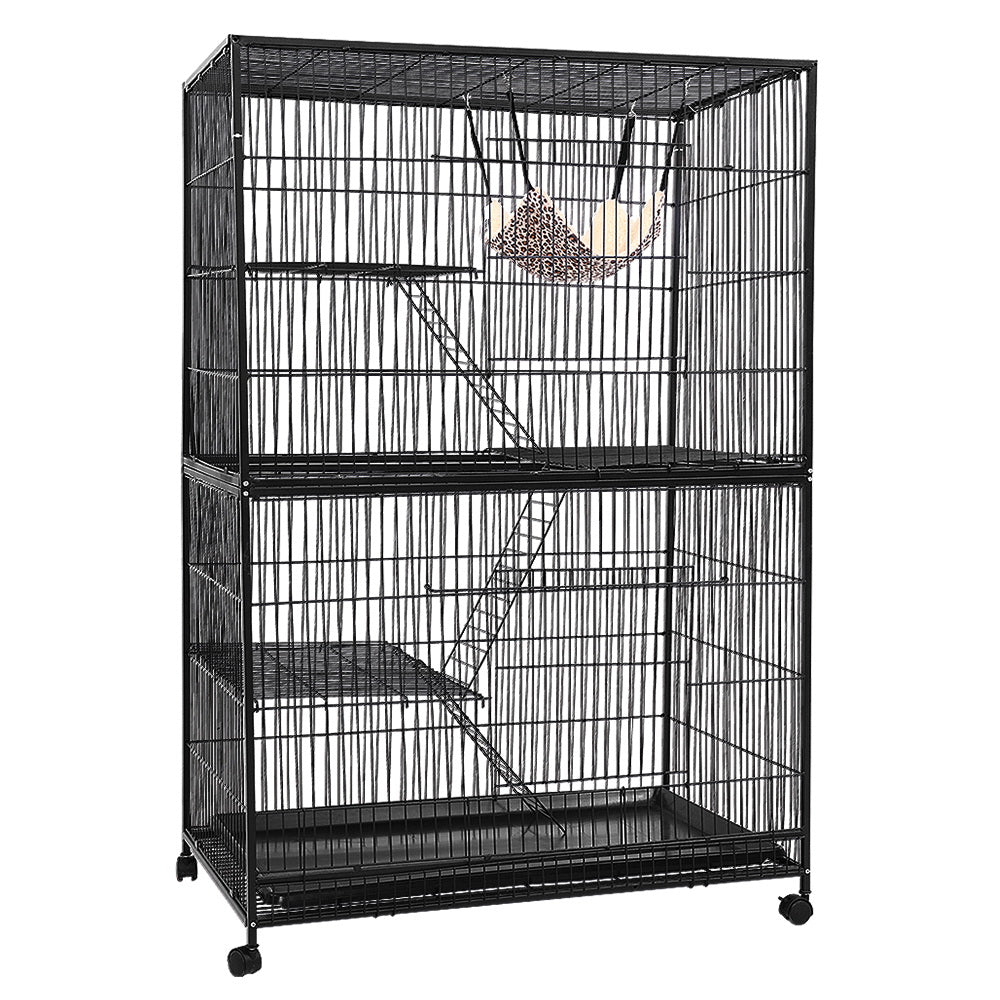 Rabbit, Guinea Pig, Ferret Cage 142cm Hutch 4 Level