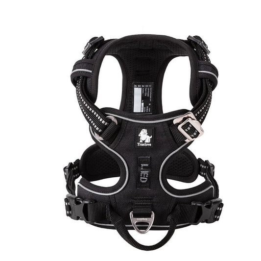 No Pull Dog Harness Black L