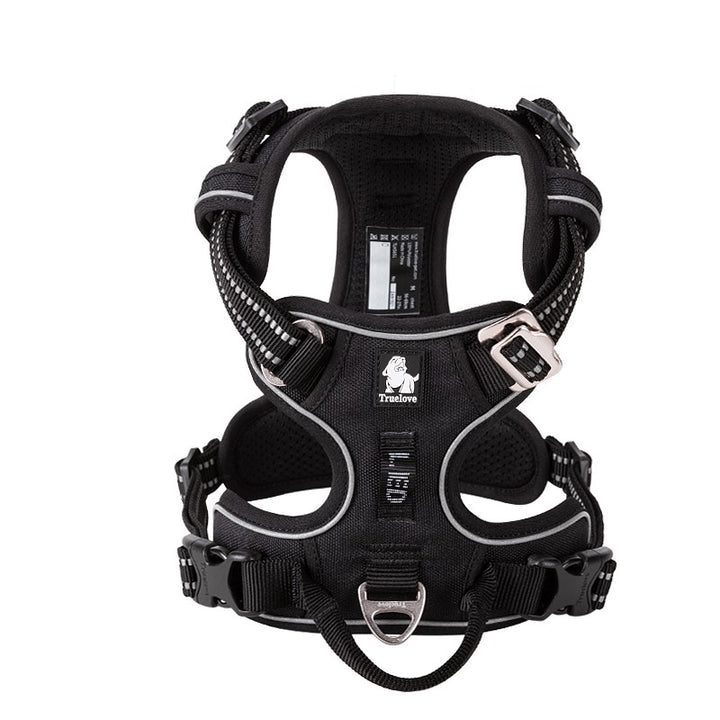 No Pull Dog Harness Black M