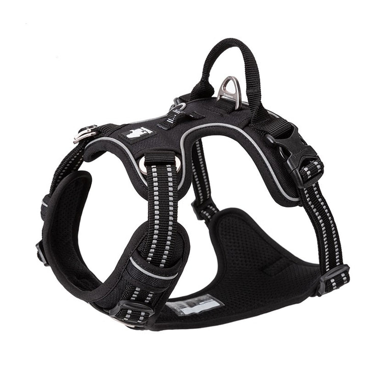 No Pull Dog Harness Black XS