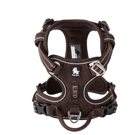 No Pull Dog Harness Brown L