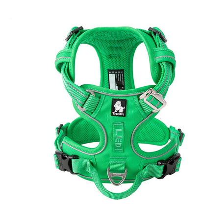 No Pull Dog Harness Green M