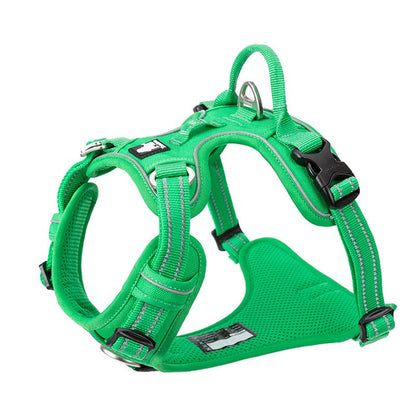 No Pull Dog Harness Green M