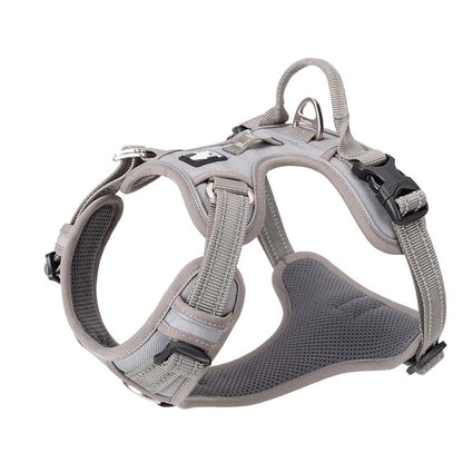 No Pull Dog Harness Grey L