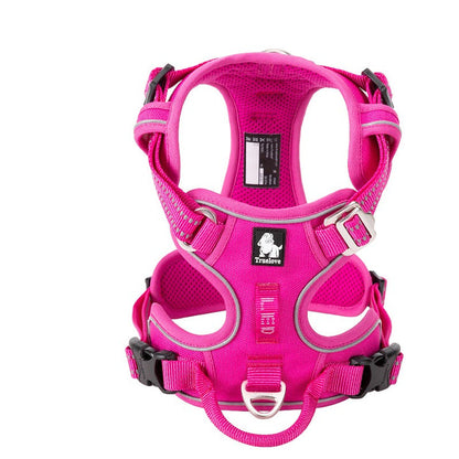 No Pull Dog Harness Pink L