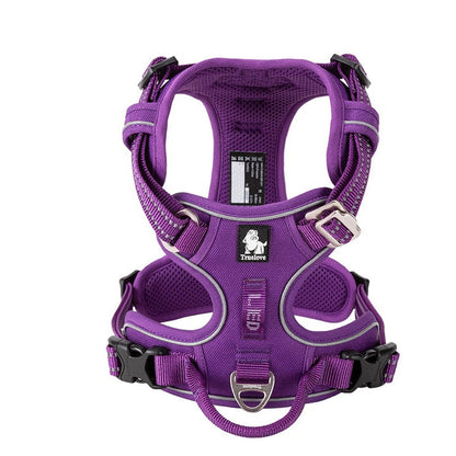 No Pull Dog Harness Purple S