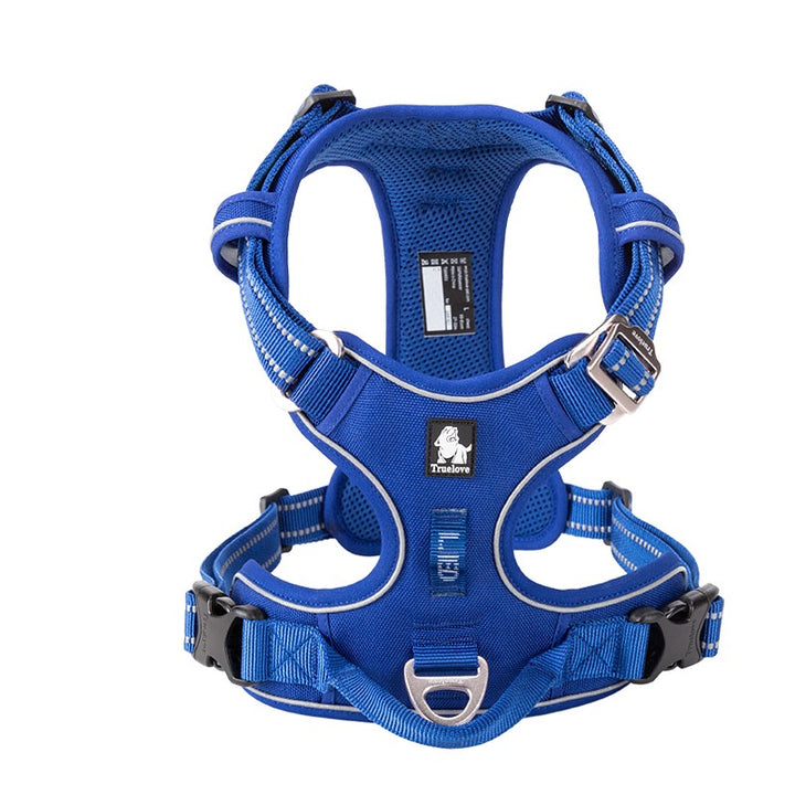 No Pull Dog Harness Royal Blue L